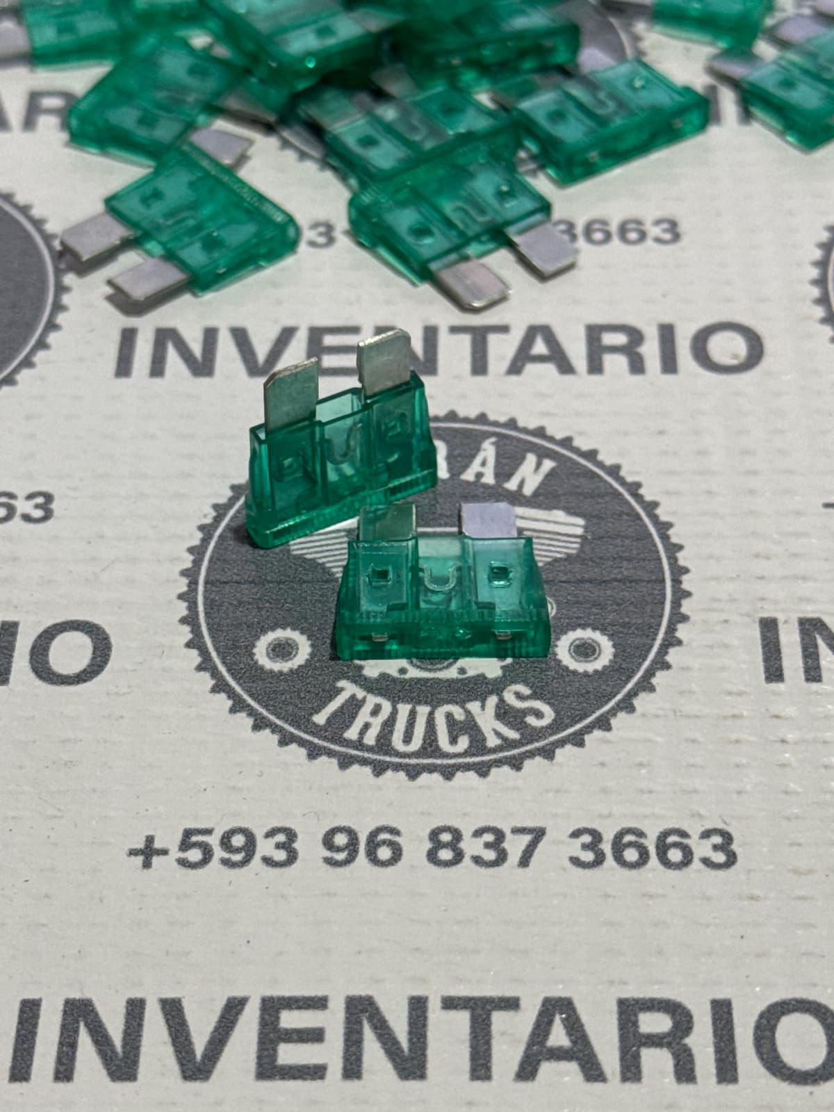 FUSIBLES 30 AMP COLOR VERDE