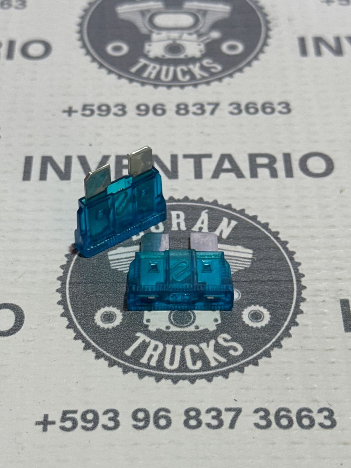 FUSIBLES 15 AMP COLOR AZUL
