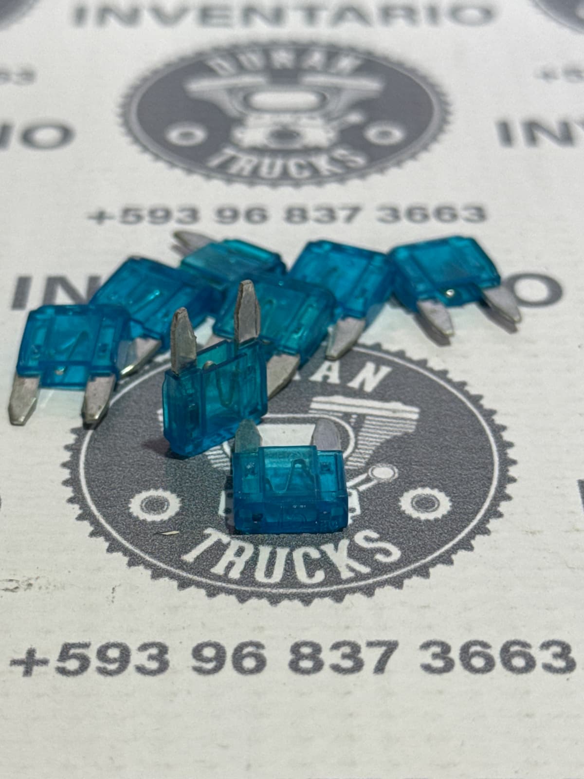 MINI FUSIBLES 15 AMP COLOR AZUL