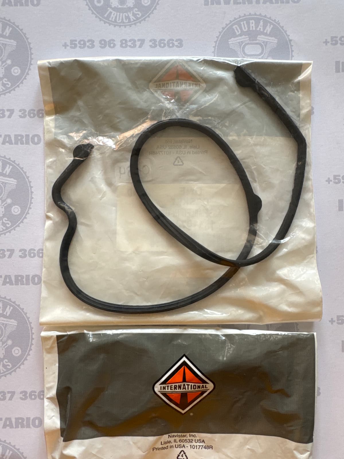 EMPAQUE DE PORTA RETEN CIGÜEÑAL INTERNATIONAL 4300 4400 4700 7400 DT466E DT530E