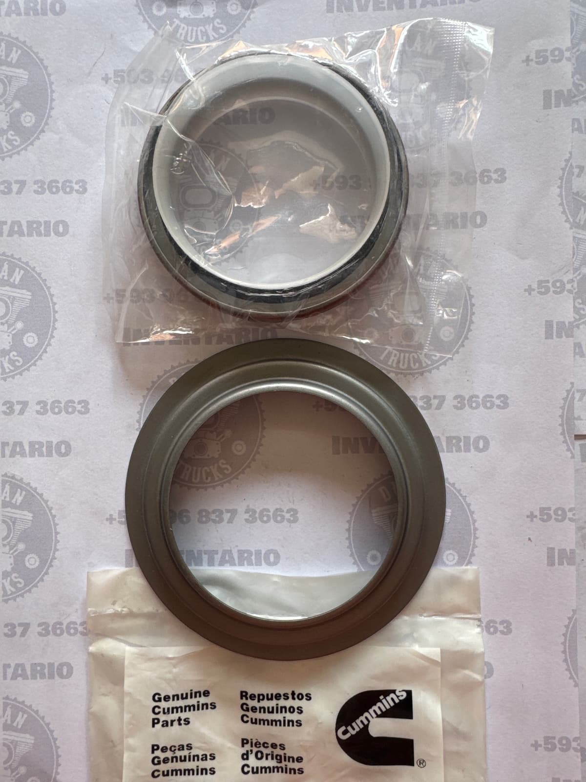 RETEN DELANTERO DEL CIGÜEÑAL CUMMINS 6CT CON TUERCAS