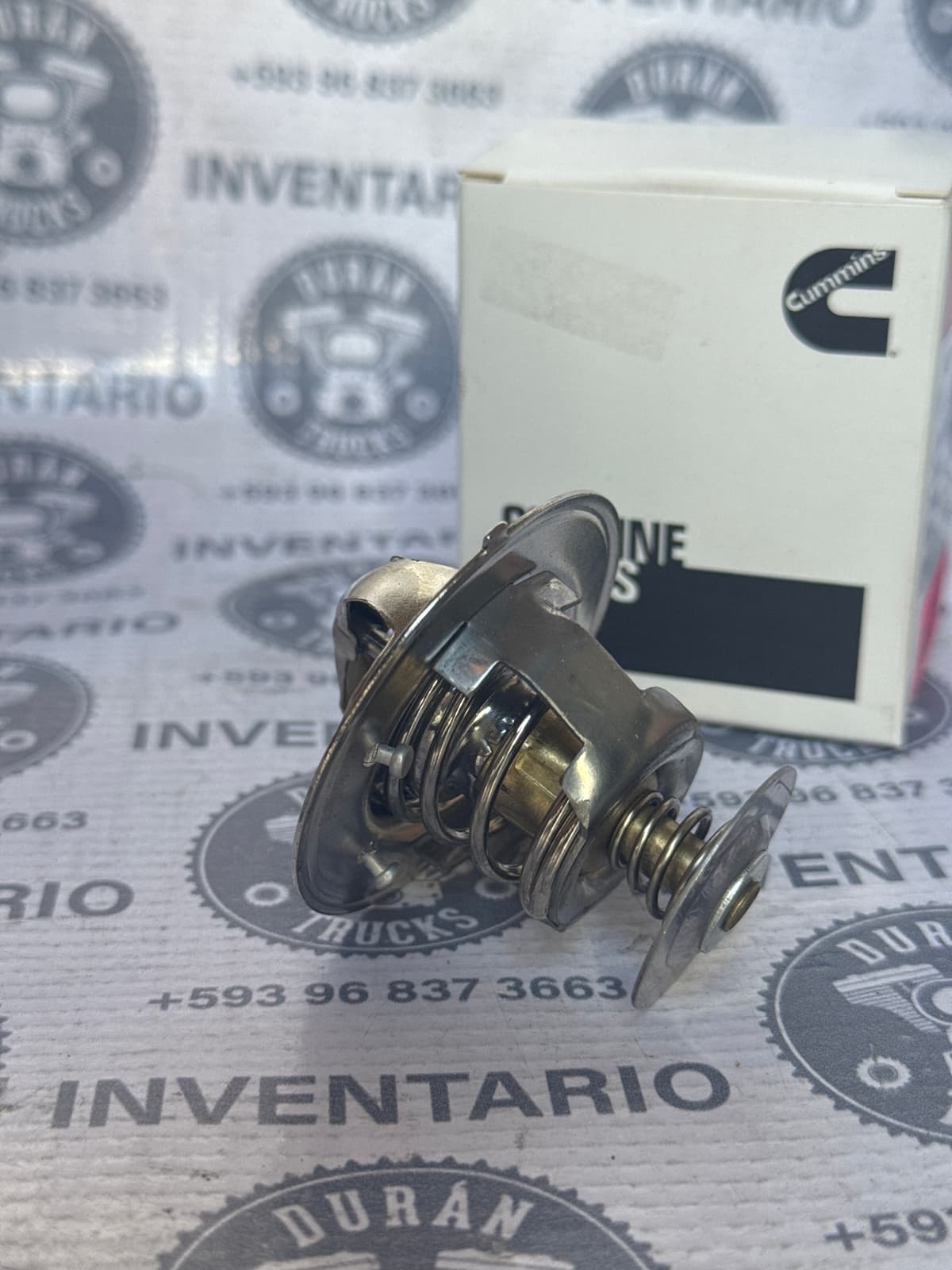 TERMOSTATO MOTOR CUMMINS 4BT 6BT 54mm