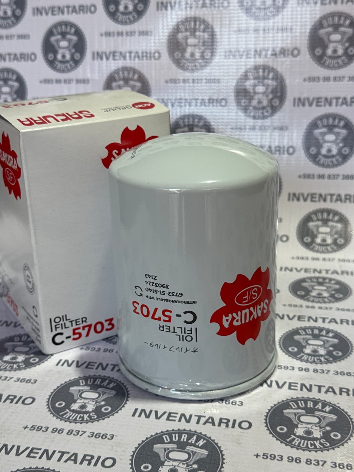 FILTRO DE ACEITE FORD CARGO 815
