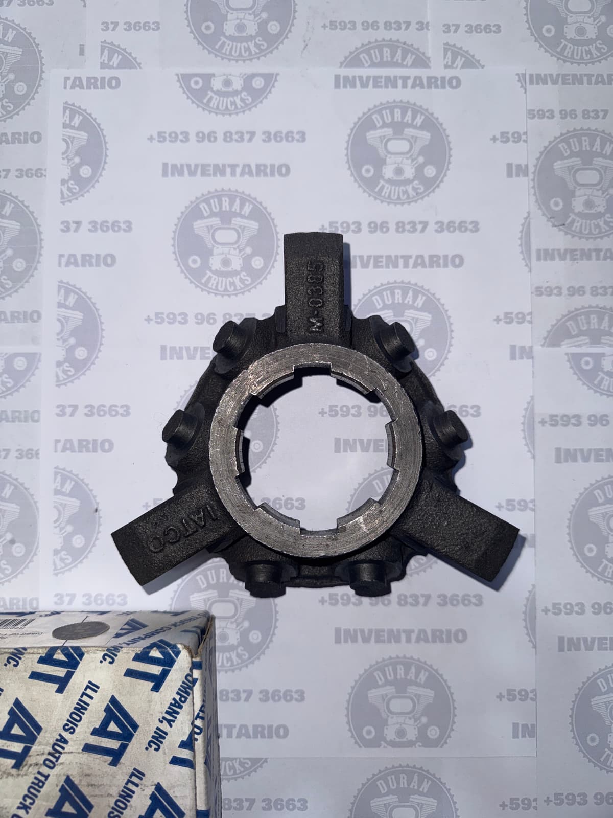 ESTRELLA DEL EMBRAGUE 1 3/4" DE UN DISCO TIPO GANCHO PARA TIPO CONCHA KODIAK E INTERNATIONAL
