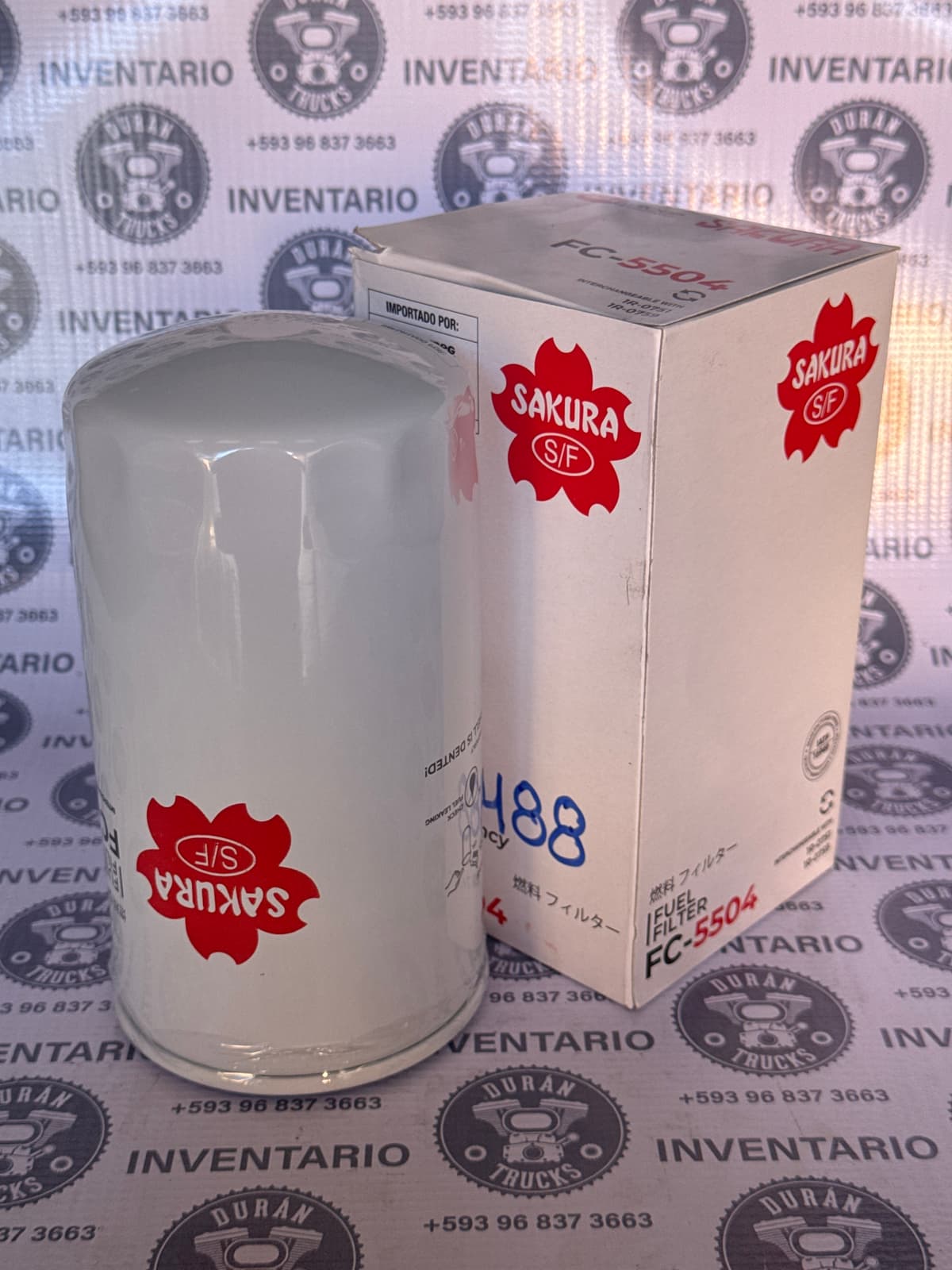 FILTRO DE COMBUSTIBLE KODIAK CAT 3116 CAT 3126E