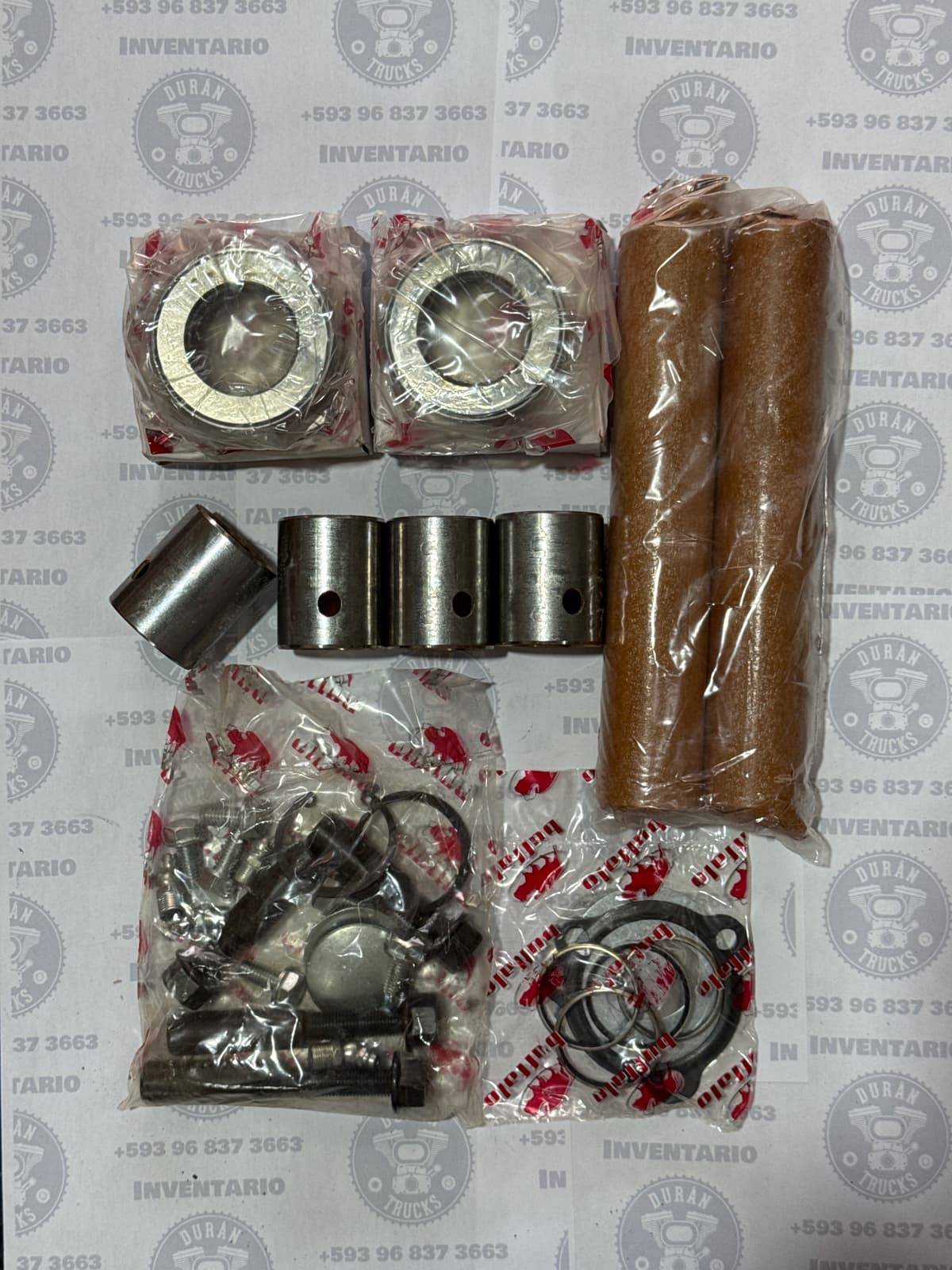 KIT DE PINES Y BOCINES FORD 750 2 CUÑAS 1.434 X 8