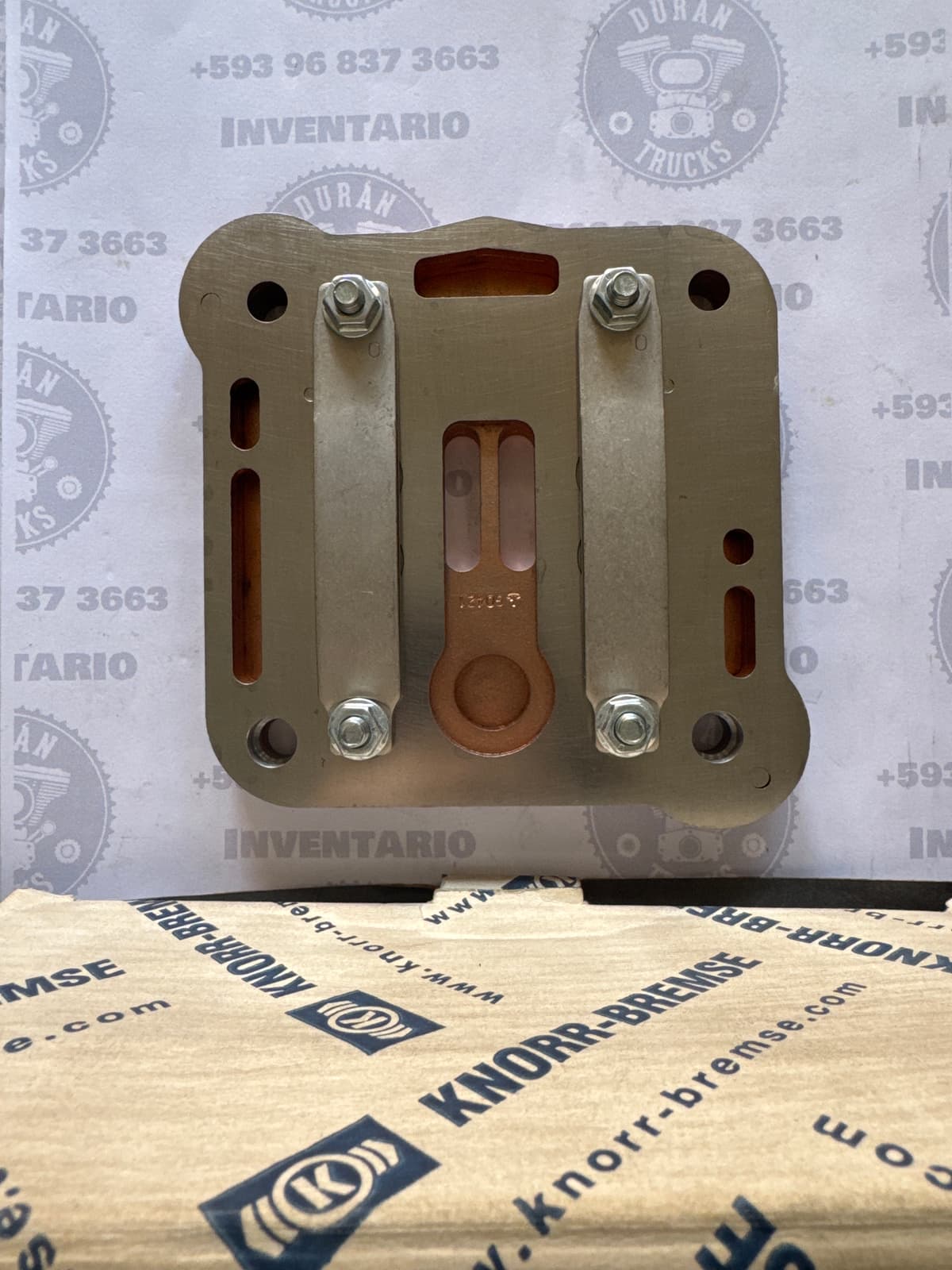 CENTRO DE CABEZOTE COMPRESOR DE 92mm AGRALE INTER 4700 BUS MOTOR MWM EURO 5
