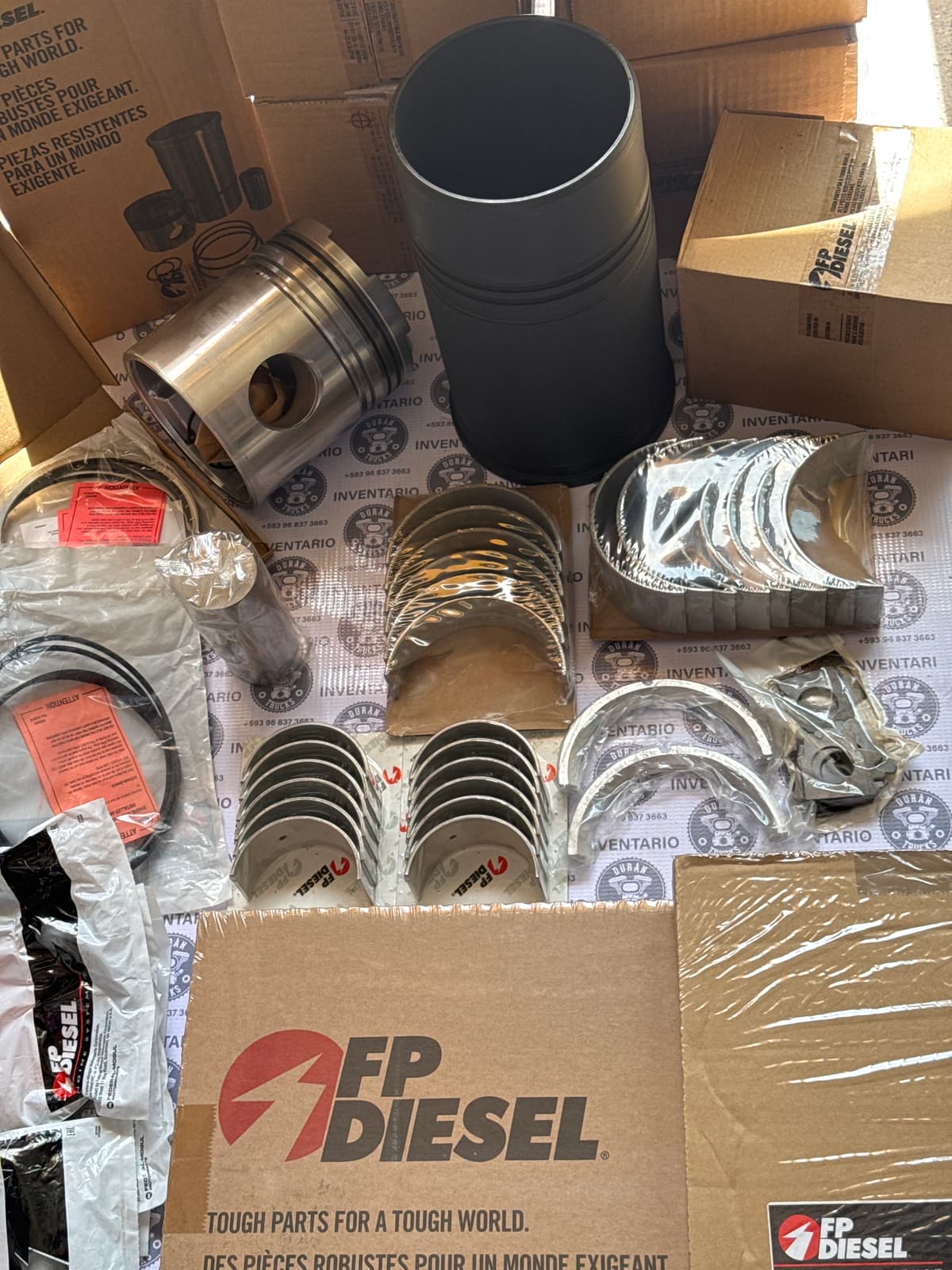 HOVERHOULD MOTOR CUMMINS NTC CPL 625 PISTON REFORZADO