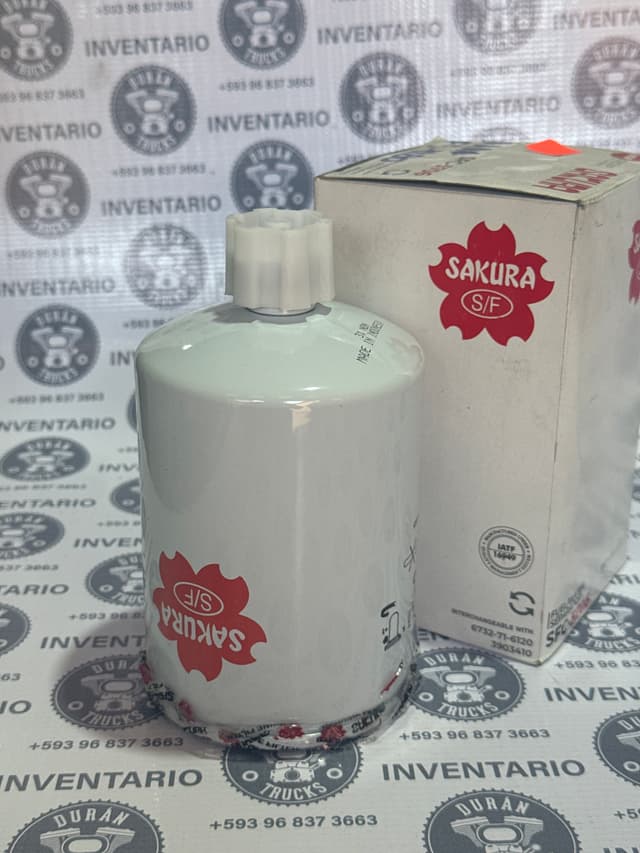 FILTRO DE COMBUSTIBLE CON SEPARADOR DE AGUA