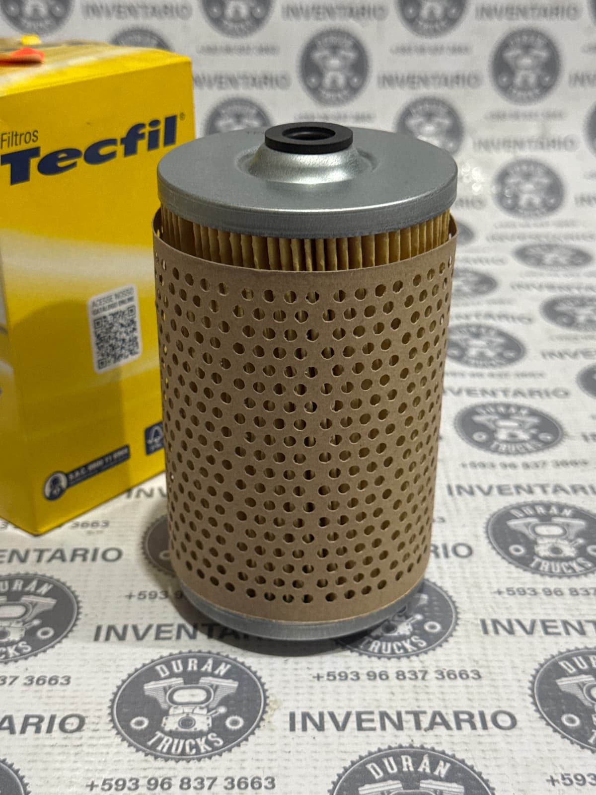 FILTRO DE COMBUSTIBLE MERCEDES 1 LITRO CARTON
