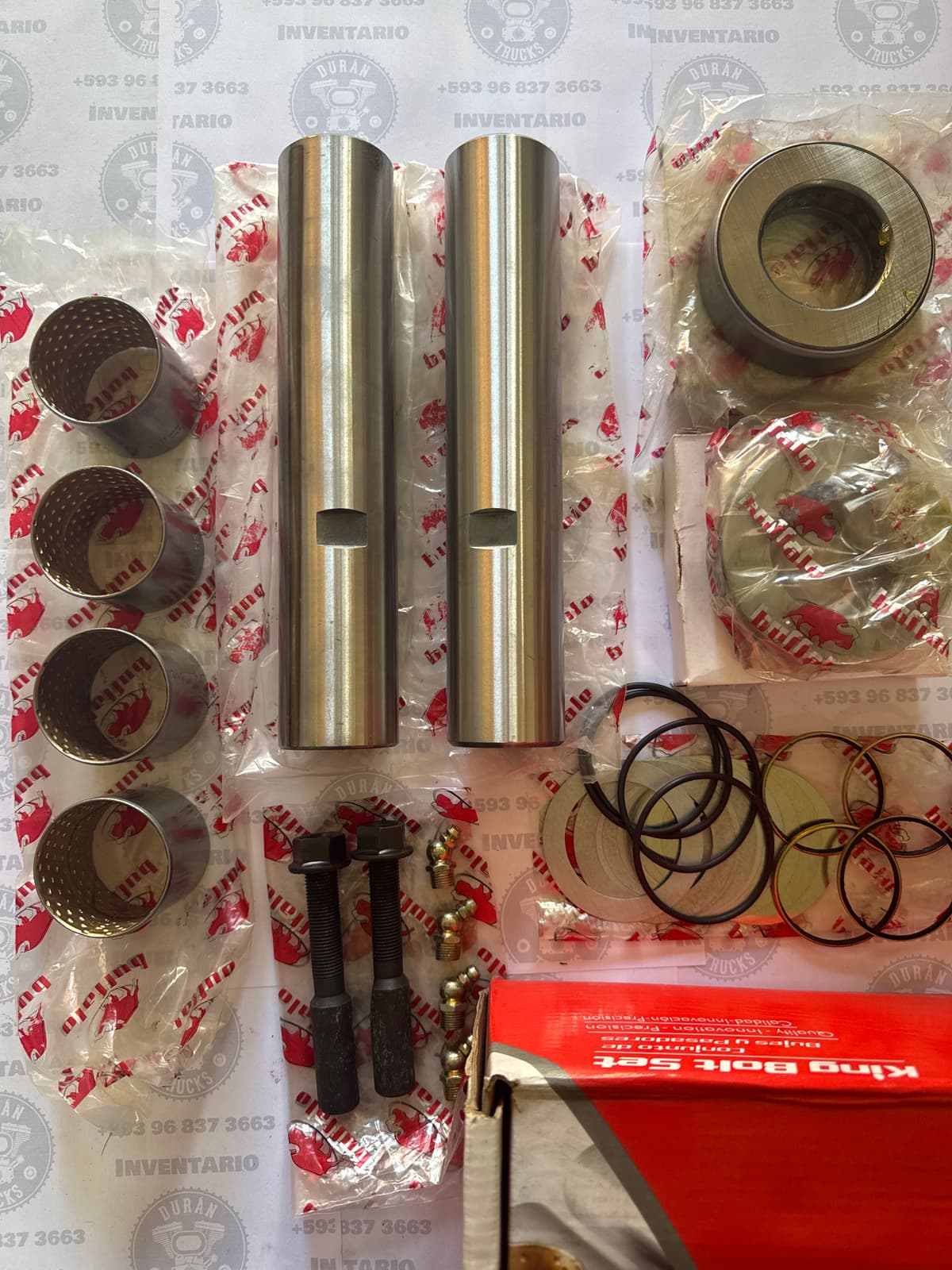 KIT DE PINES Y BOCINES INTERNATIONAL