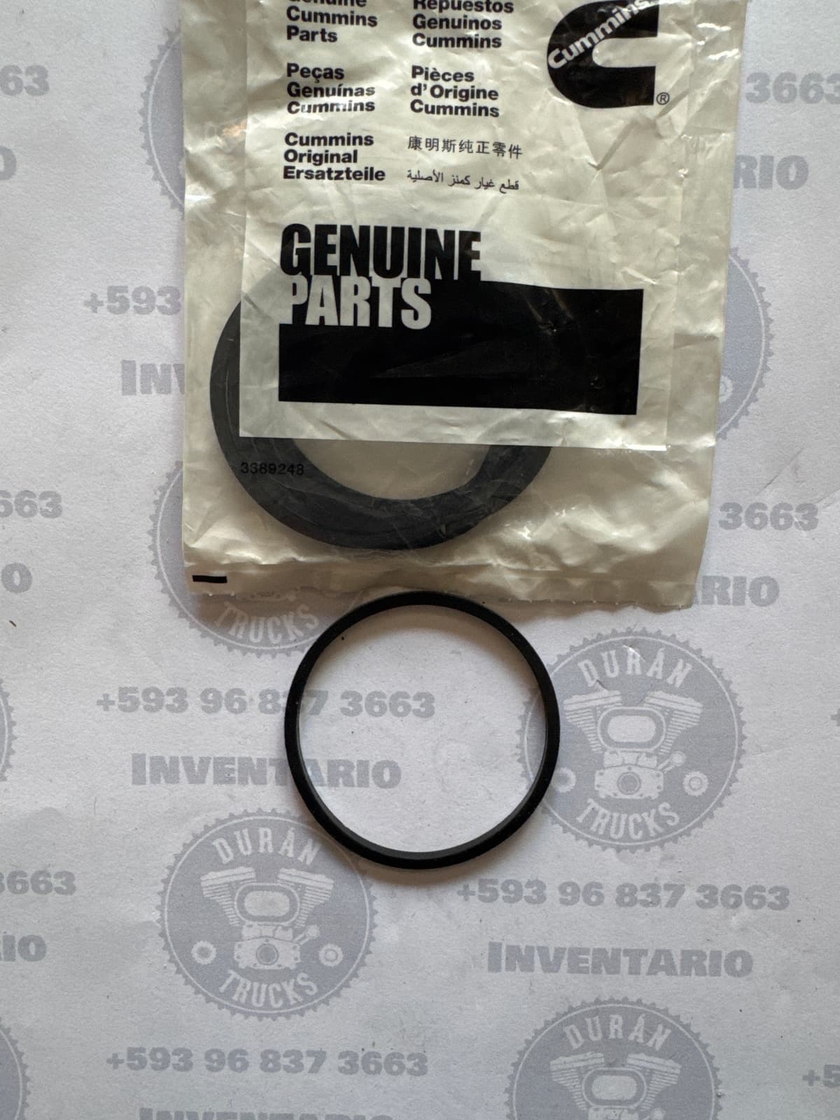 ORING MEDIANO DE DISTRIBUCION MOTOR ISM