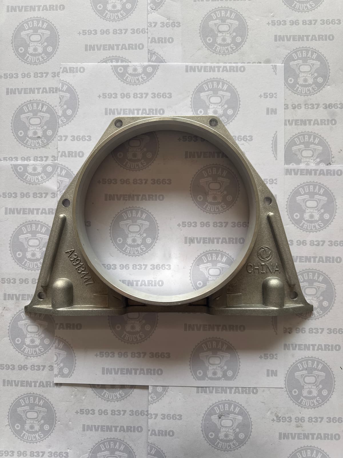 PORTA RETEN DEL CIGÜEÑAL PARTE POSTERIOR CUMMINS 4BT 6BT ISB QSB 5.9 Y 6.7