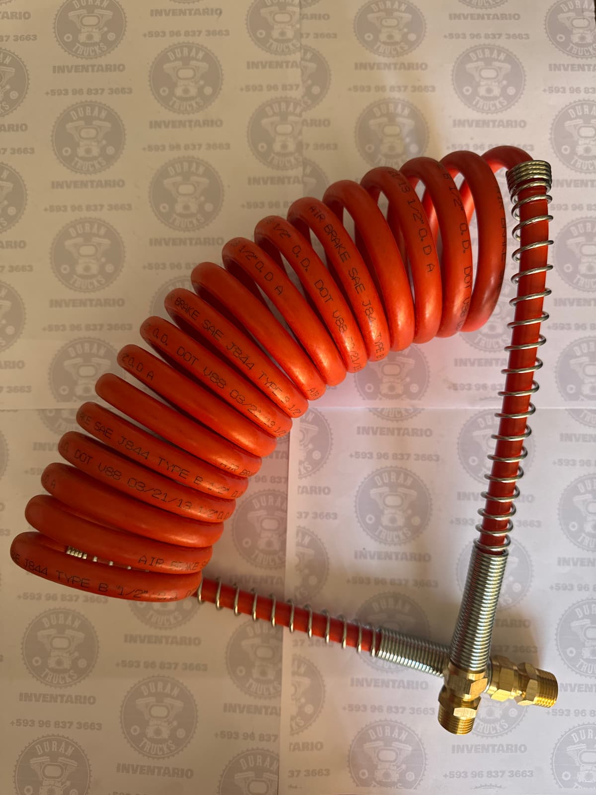 MANGUERA ROJA DE PLATAFORMA
