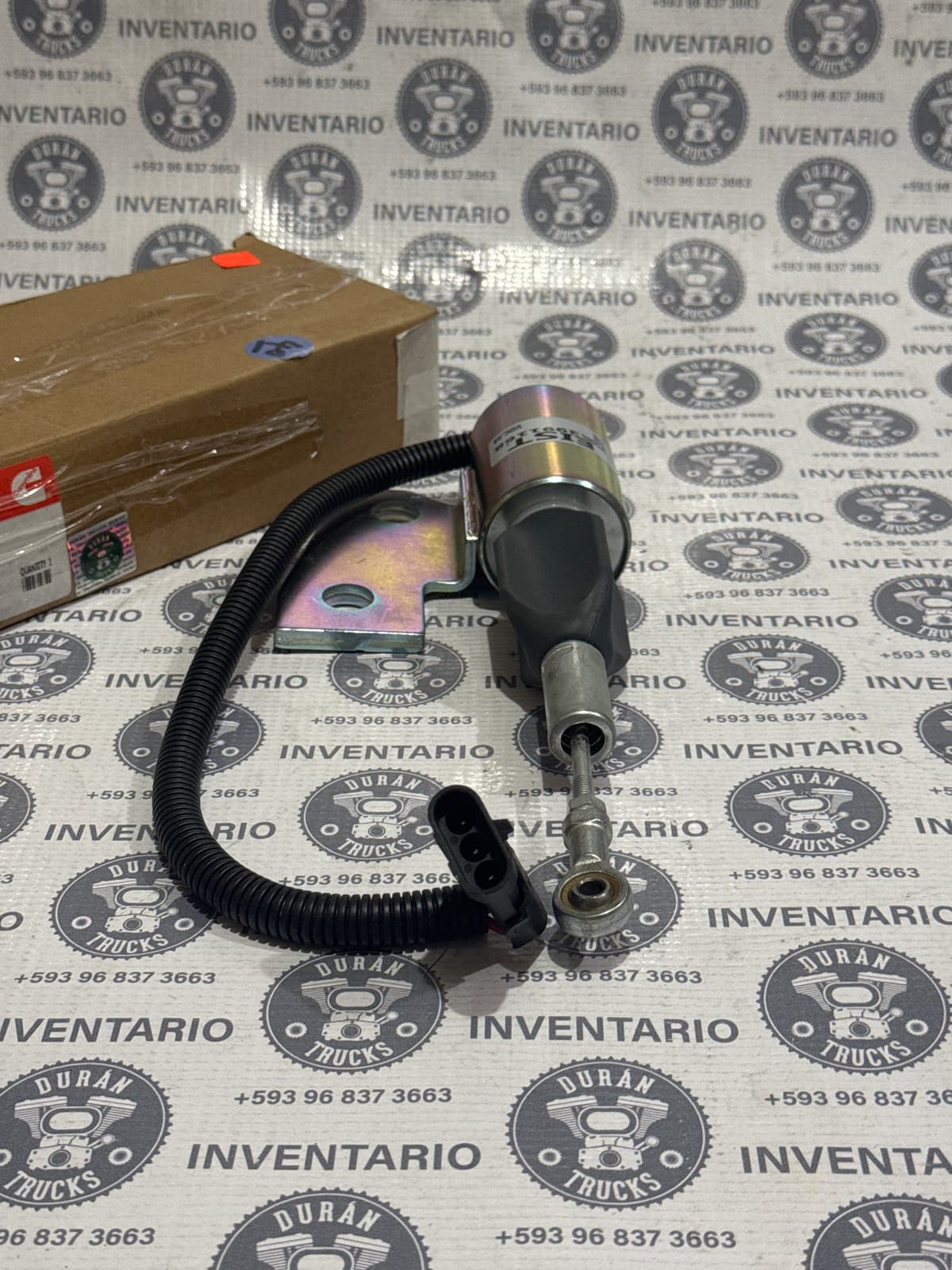 VALVULA SELENOIDE DE APAGADO DE MOTOR 4BT 6BT 24V
