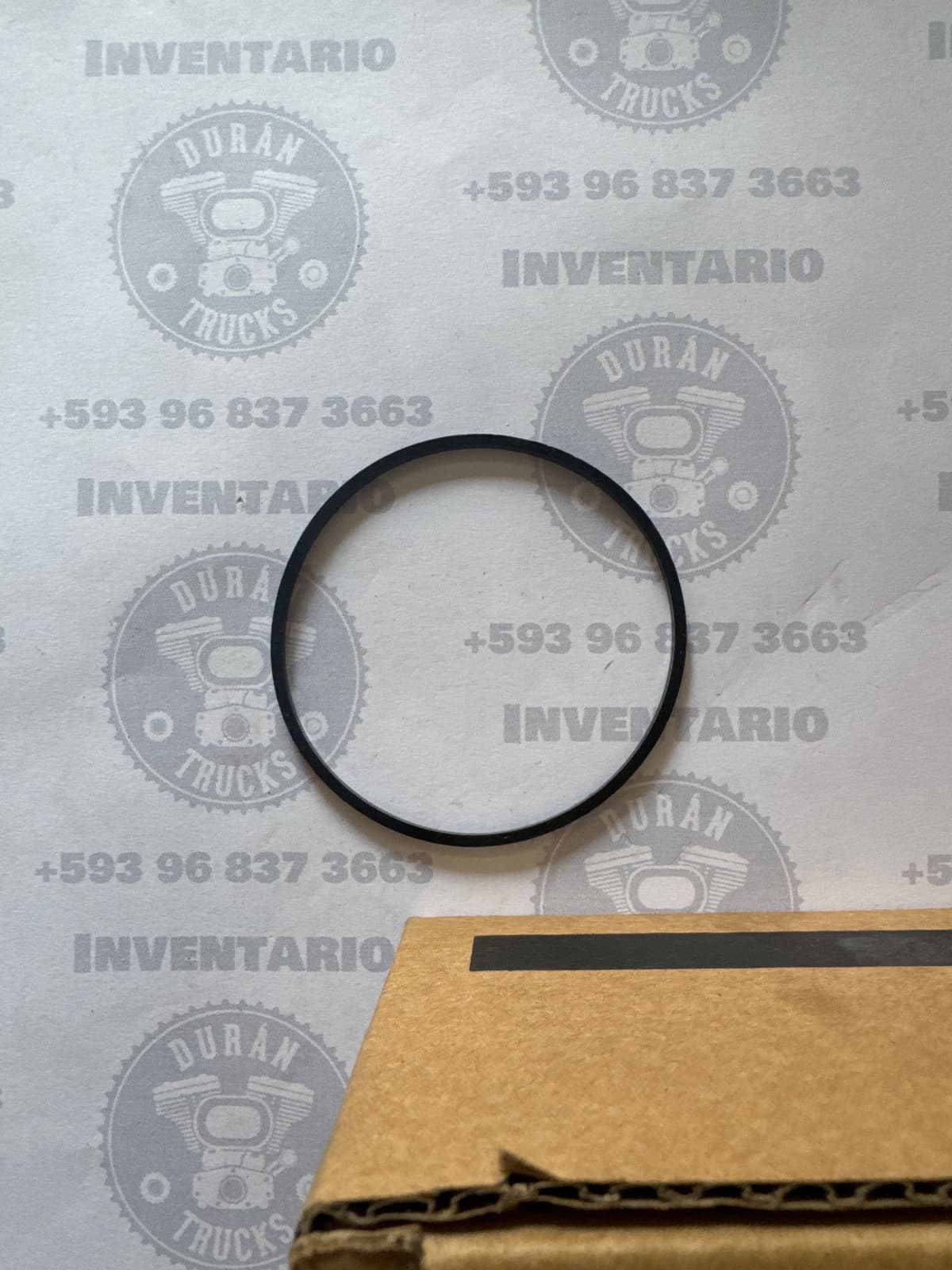 ORING RECTANGULAR DE BASE DE FILTRO DE COMBUSTIBLE CUMMINS 4BT 6BT 6CT ISC ISL