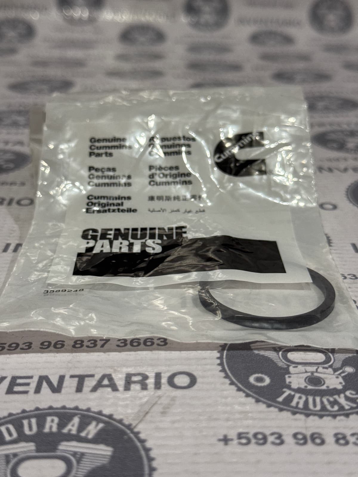 ORINES DE ENFRIADOR DE ACEITE ISM