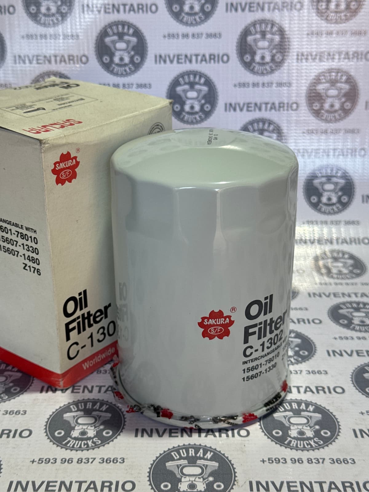 FILTRO DE ACEITE HINO FB FC MITSUBISHI TOYOTA HIUNDAY HD72, TERRACAN, KIA PREGIO 2002