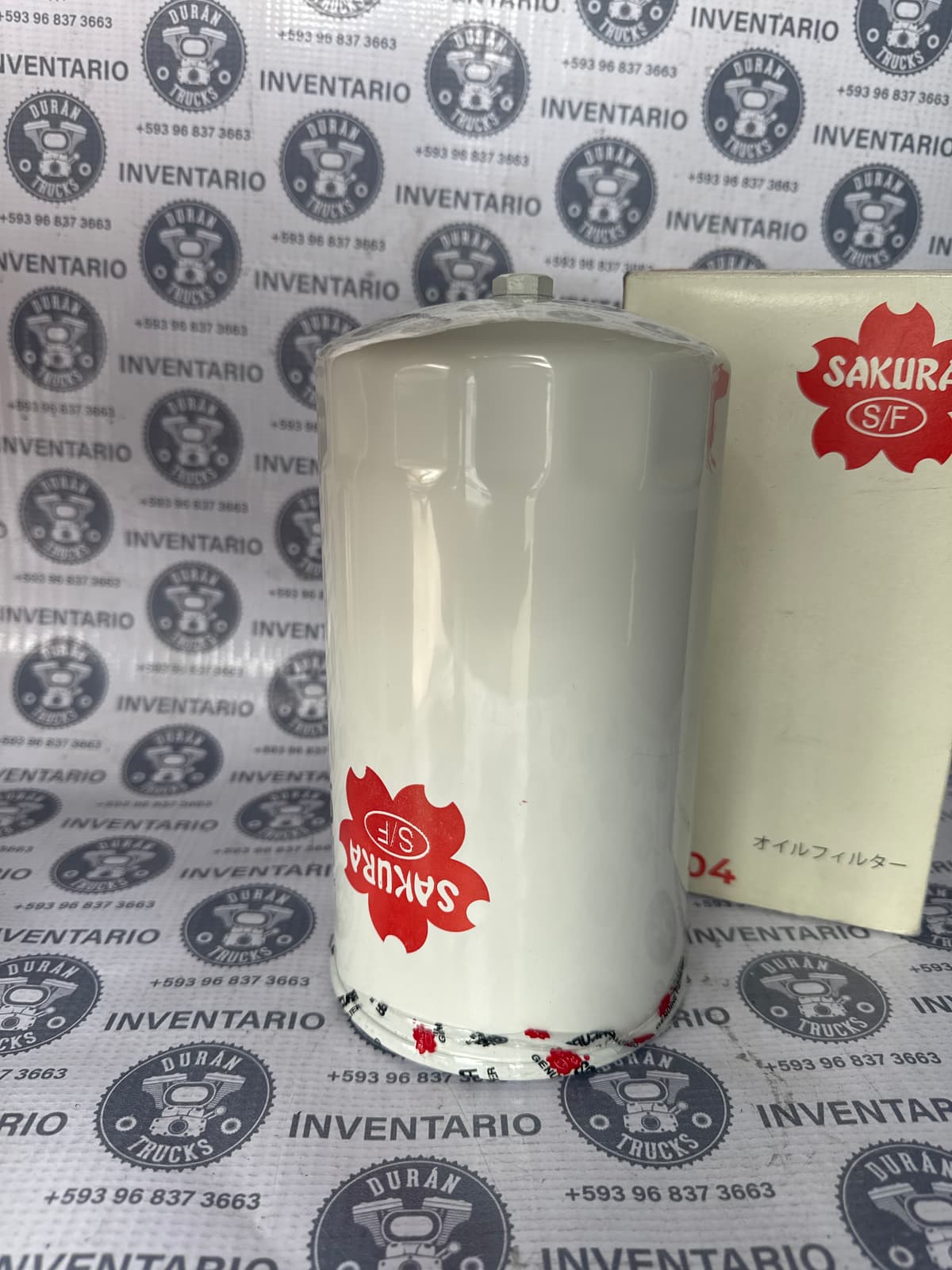 FILTRO DE ACEITE HINO FD FF GD GH CON DRENAJE