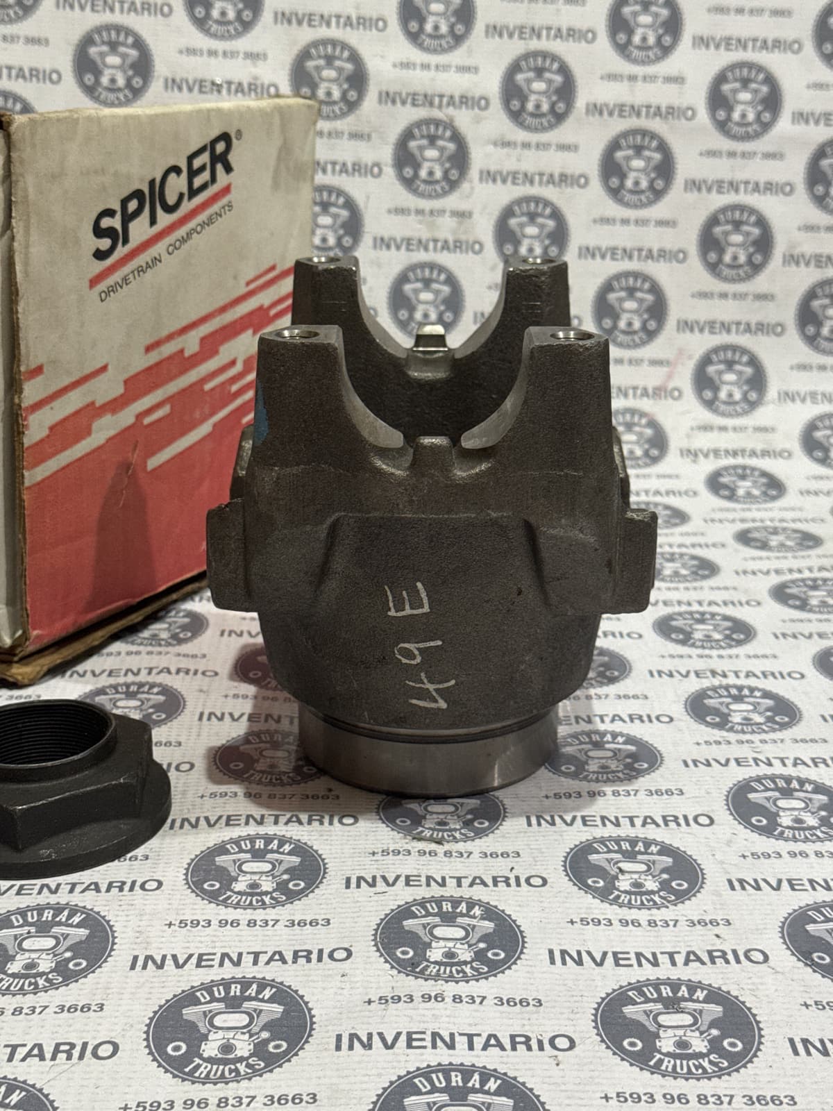 BRIDA PARA CRUCETA SPL-170 DE 49 ESTRIAS
