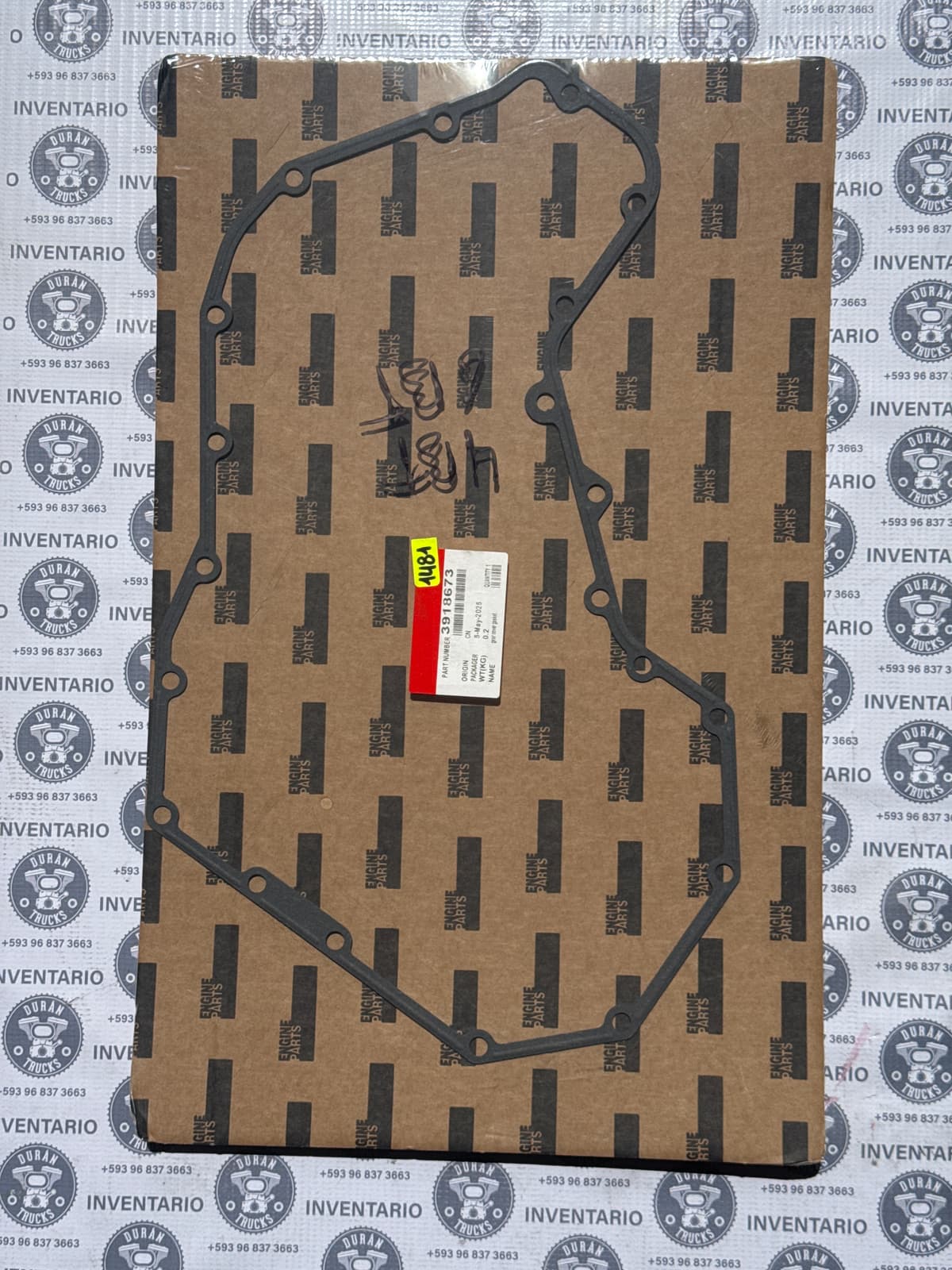 EMPAQUE DE TAPA DE DISTRIBUCION CUMMINS 4BT 6BT