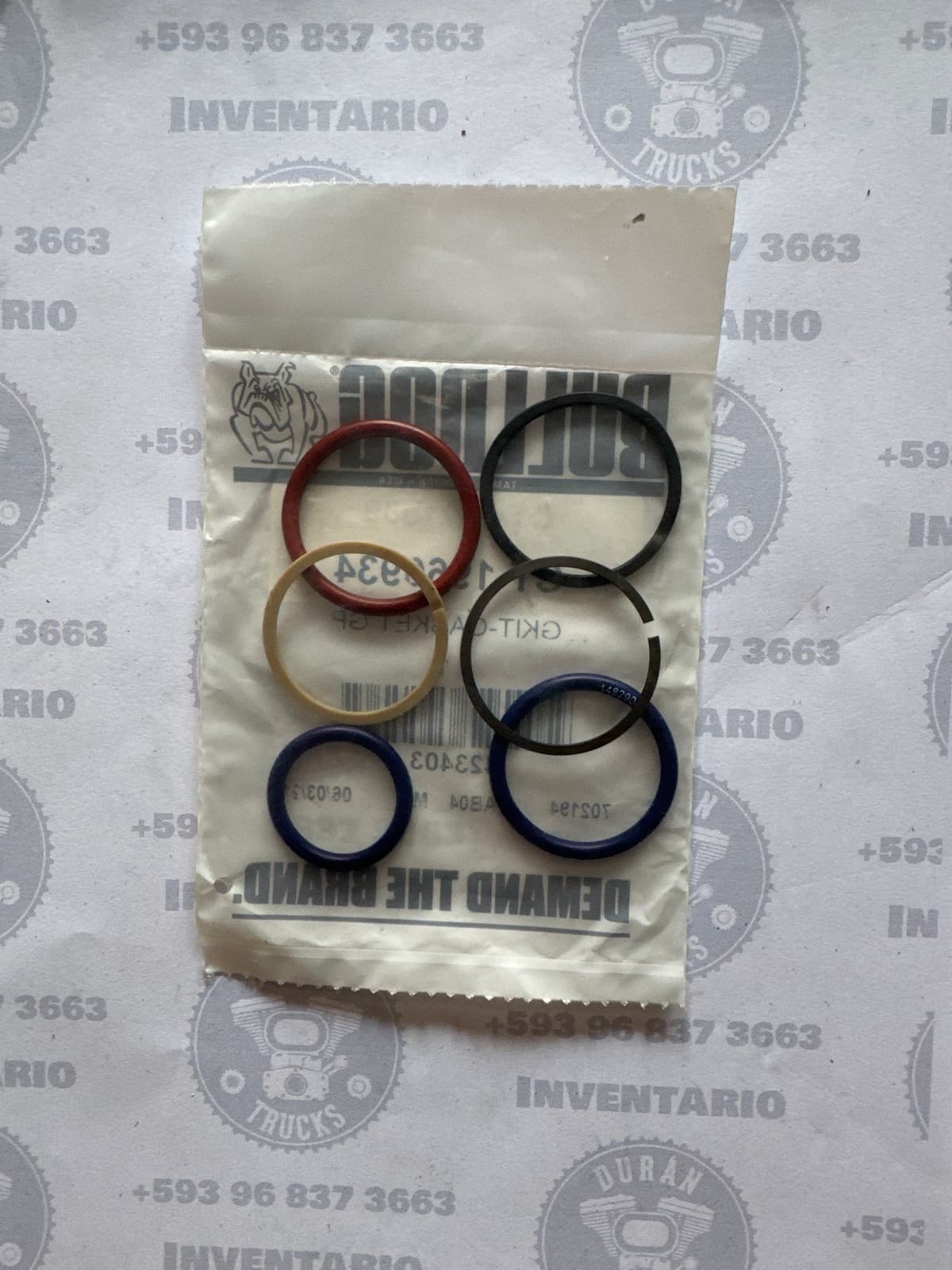 KIT DE SELLOS DE INYECTOR CATERPILLAR 3126E