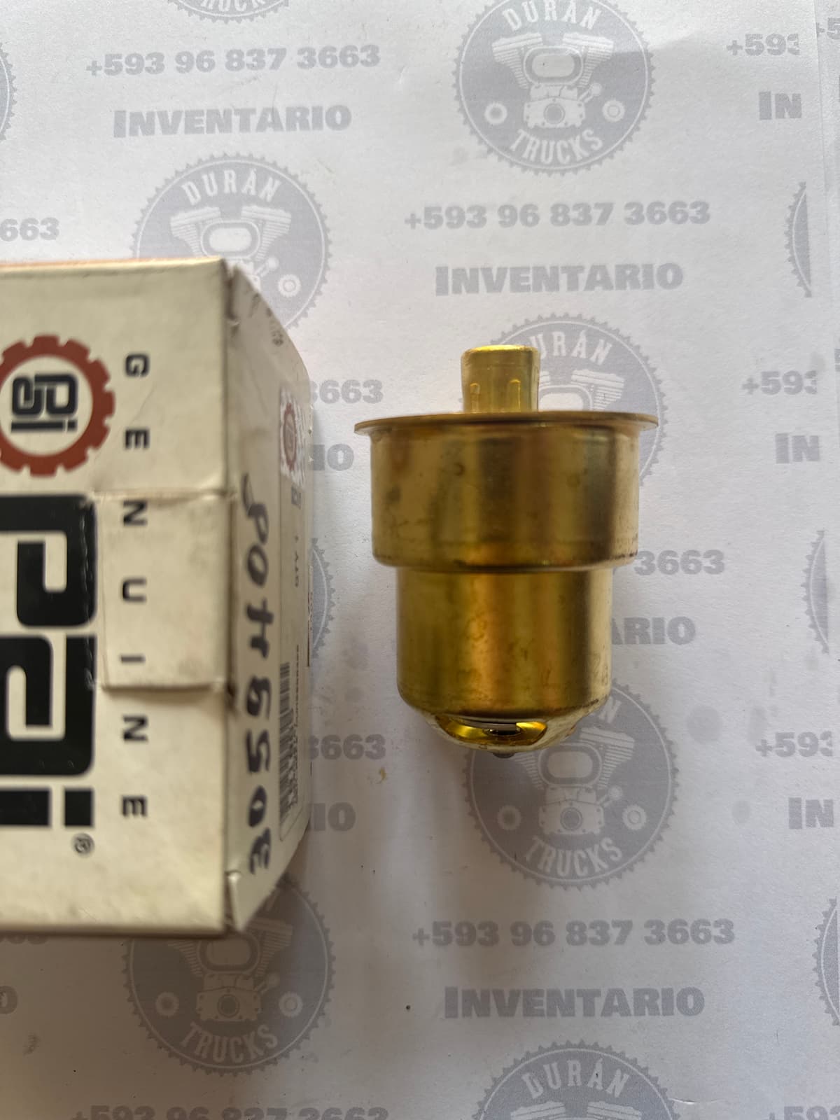 TERMOSTATO DE ENFRIADOR DE ACEITE CUMMINS ISM NTC