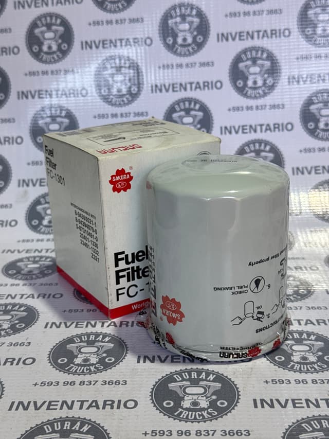 FILTRO DE COMBUSTIBLE HINO FC GD GH FF FD ISUZU NPR