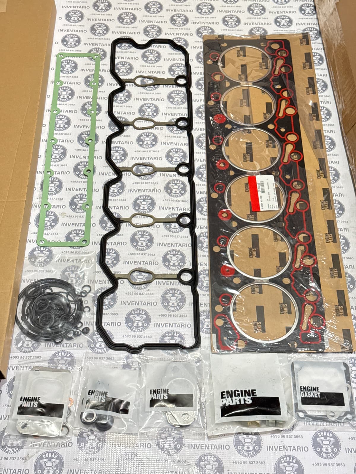 EMPAQUETADURA SUPERIOR MOTOR CUMMINS ISB