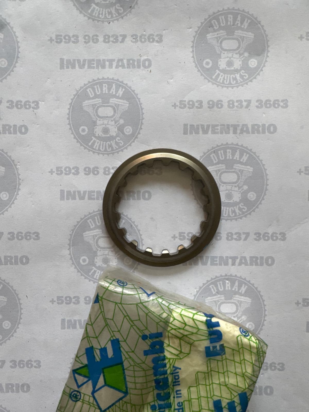 ANILLO ESTRIADO INTERIOR(AZUL) RTO 16915 ER