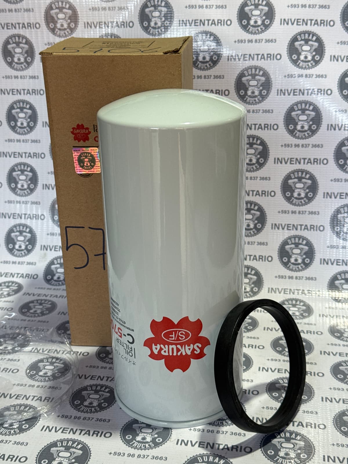 FILTRO DE ACEITE MOTOR CUMMINS NTC N14 N14E