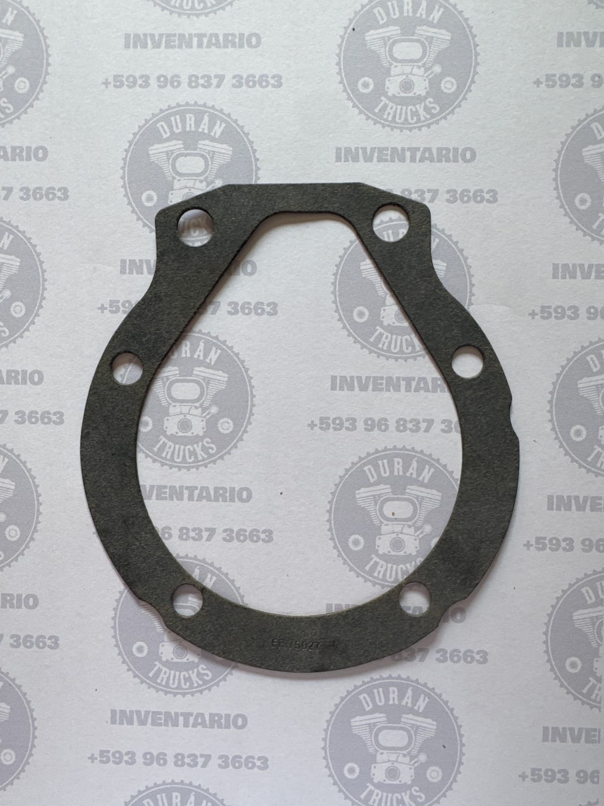 EMPAQUE DE ACOPLE DE ALUMINIO DE COMPRESOR HOLSET DE 1 PISTON