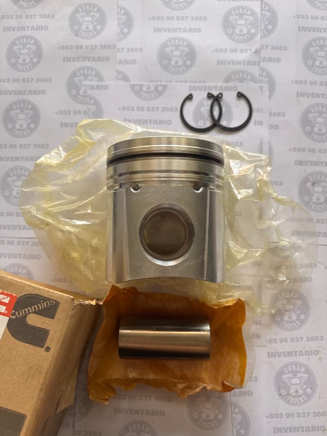 KIT DE PISTON CUMMINS 6CT 8.3 CON RINES, PASADOR , SEGUROS PISTON 3925878 PARA JAC 1134
