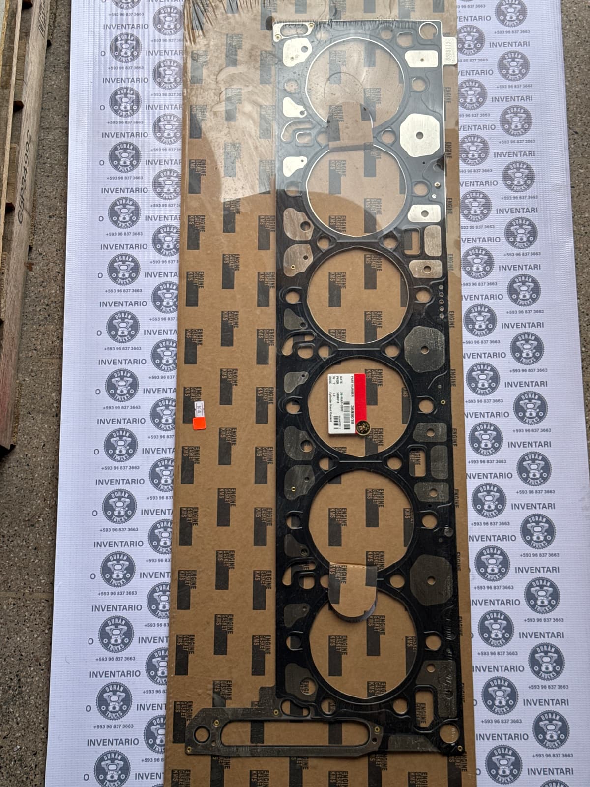 EMPAQUE DE CABEZOTE CUMMINS ISG FOTON