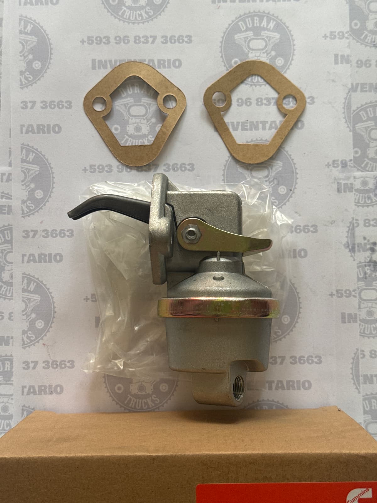 BOMBA DE TRANSFERENCIA DE COMBUSTIBLE CUMMINS 4BT-6BT TIPO UÑA