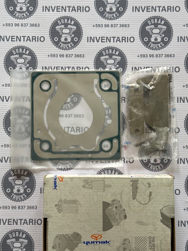 EMPAQUE Y LAMINAS DE CABEZOTE DE COMPRESOR 85mm ISM ISX N14E ISC ISL MACK