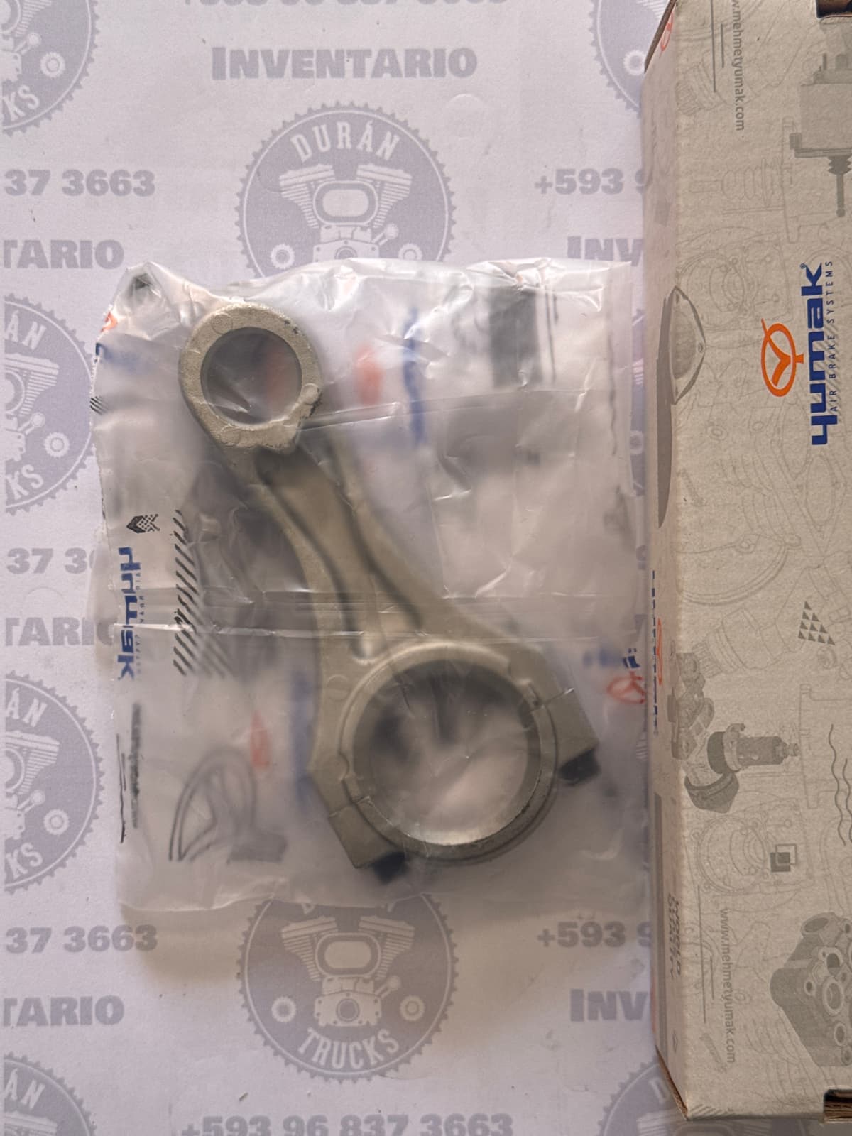 BRAZO DE BIELA COMPRESOR 80mm CUMMINS ISBE QSB 6.7 INTERNATIONAL MAXXFORSE VW 17-250 / 24-250